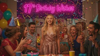 17th birthday wishes
