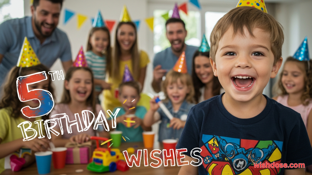 5th birthday wishes