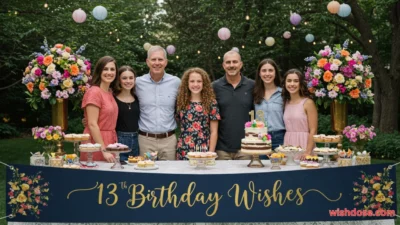 13th birthday wishes