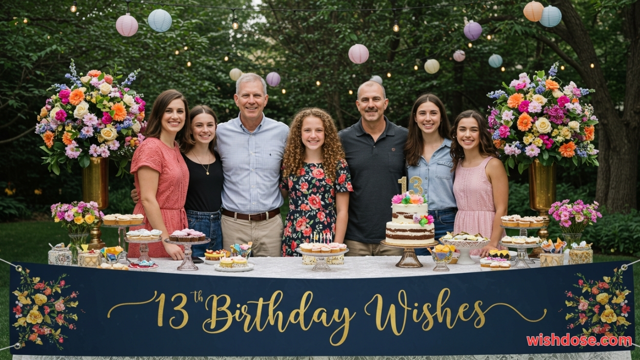 13th birthday wishes