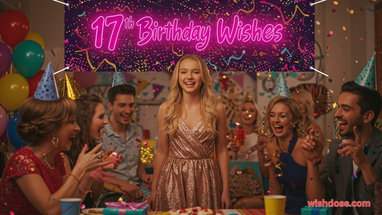 17th birthday wishes