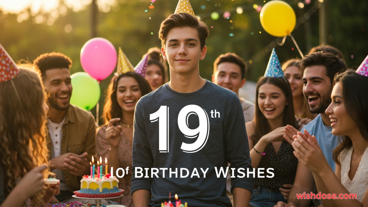 19th birthday wishes