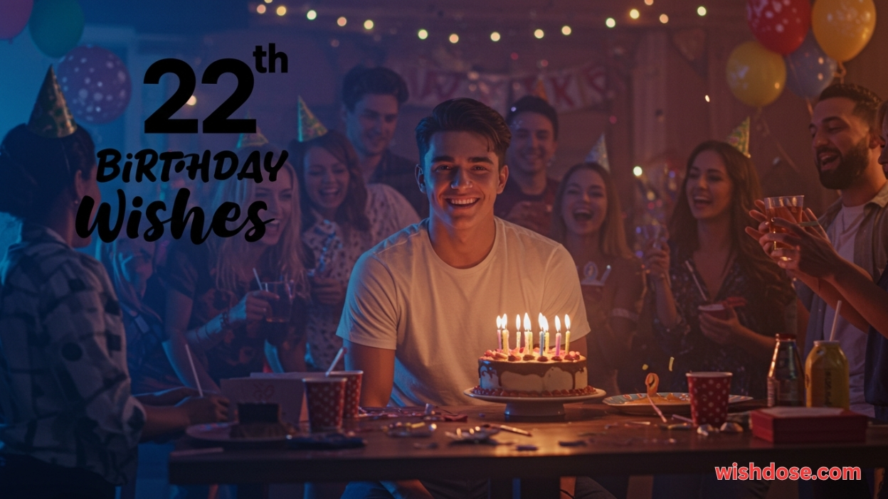 22nd birthday wishes