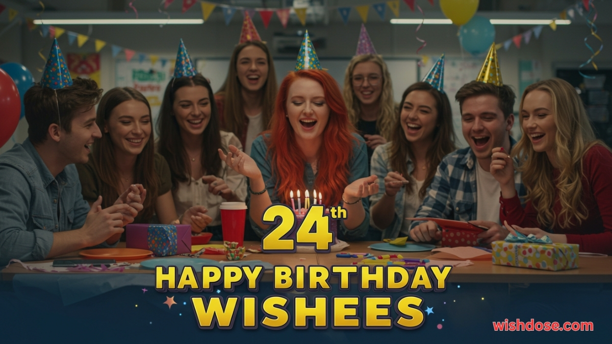 24th birthday wishes
