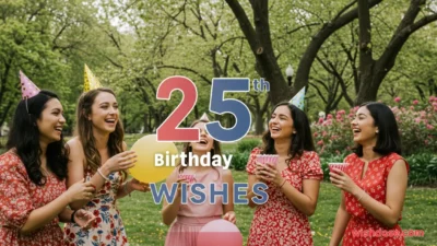 25th birthday wishes