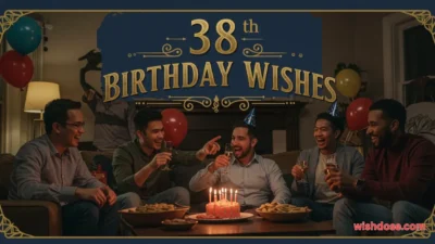 38th birthday wishes