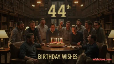 44th birthday wishes