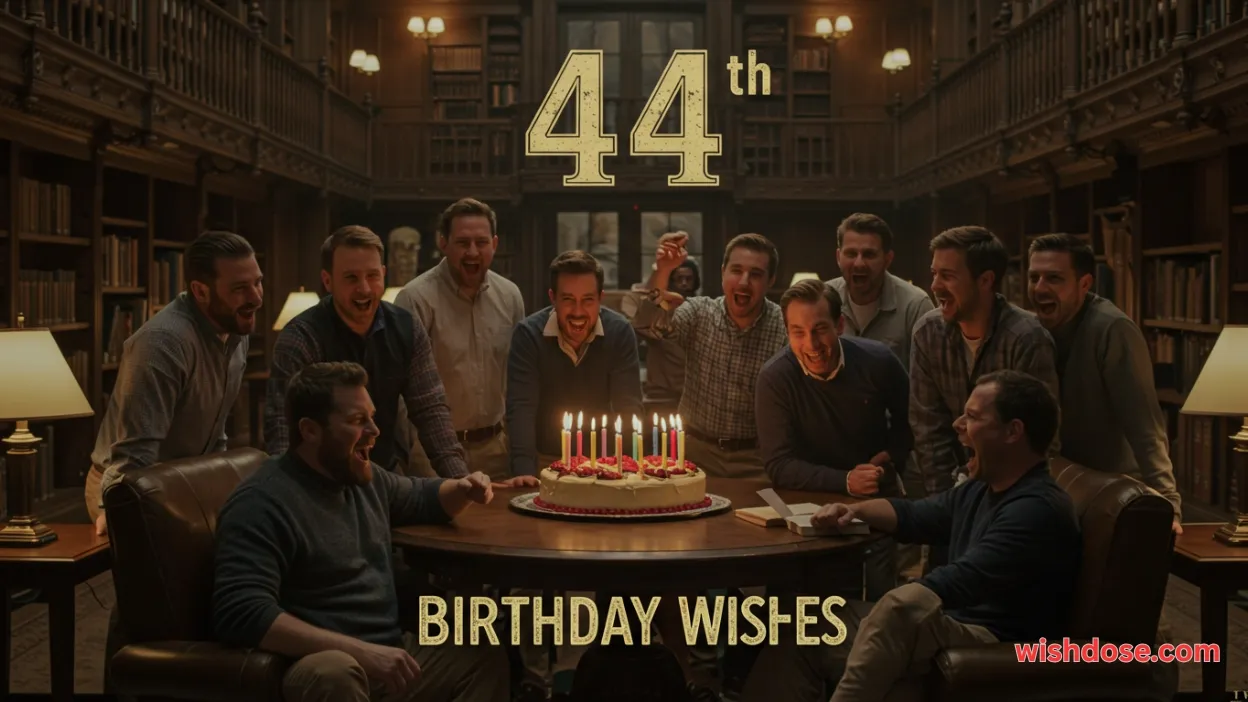 44th birthday wishes