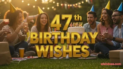 47th birthday wishes