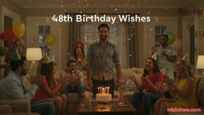 48th birthday wishes
