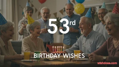 53rd birthday wishes