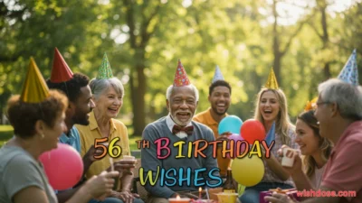 56th birthday wishes