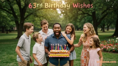 63rd birthday wishes