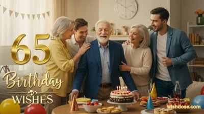 65th birthday wishes