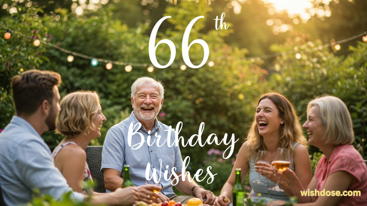 66th birthday wishes