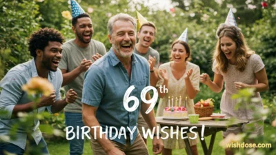 69th birthday wishes