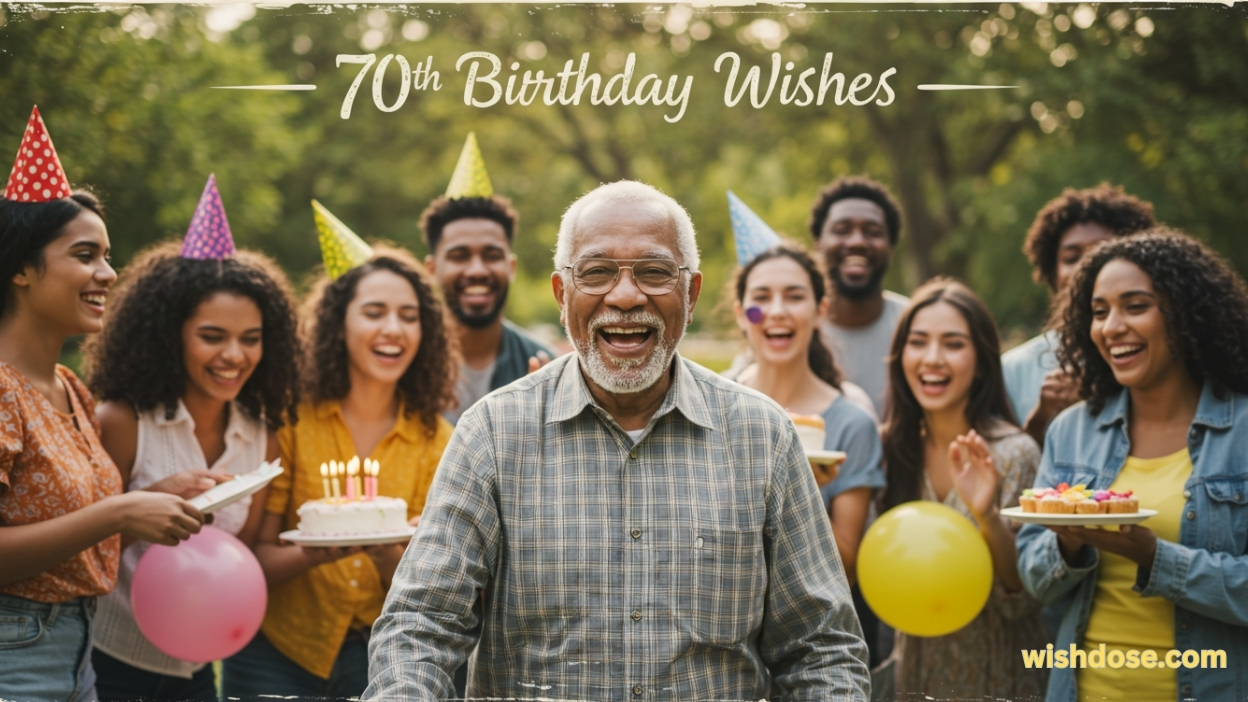 70th birthday wishes