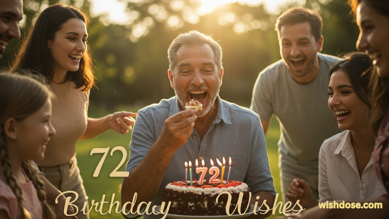 72nd birthday wishes