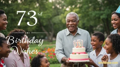 73rd birthday wishes