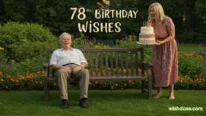 78th birthday wishes