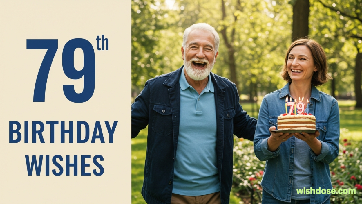79th birthday wishes