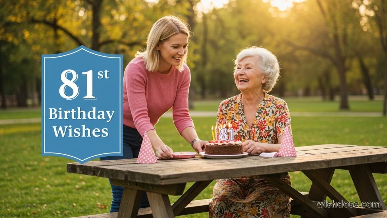 81st birthday wishes