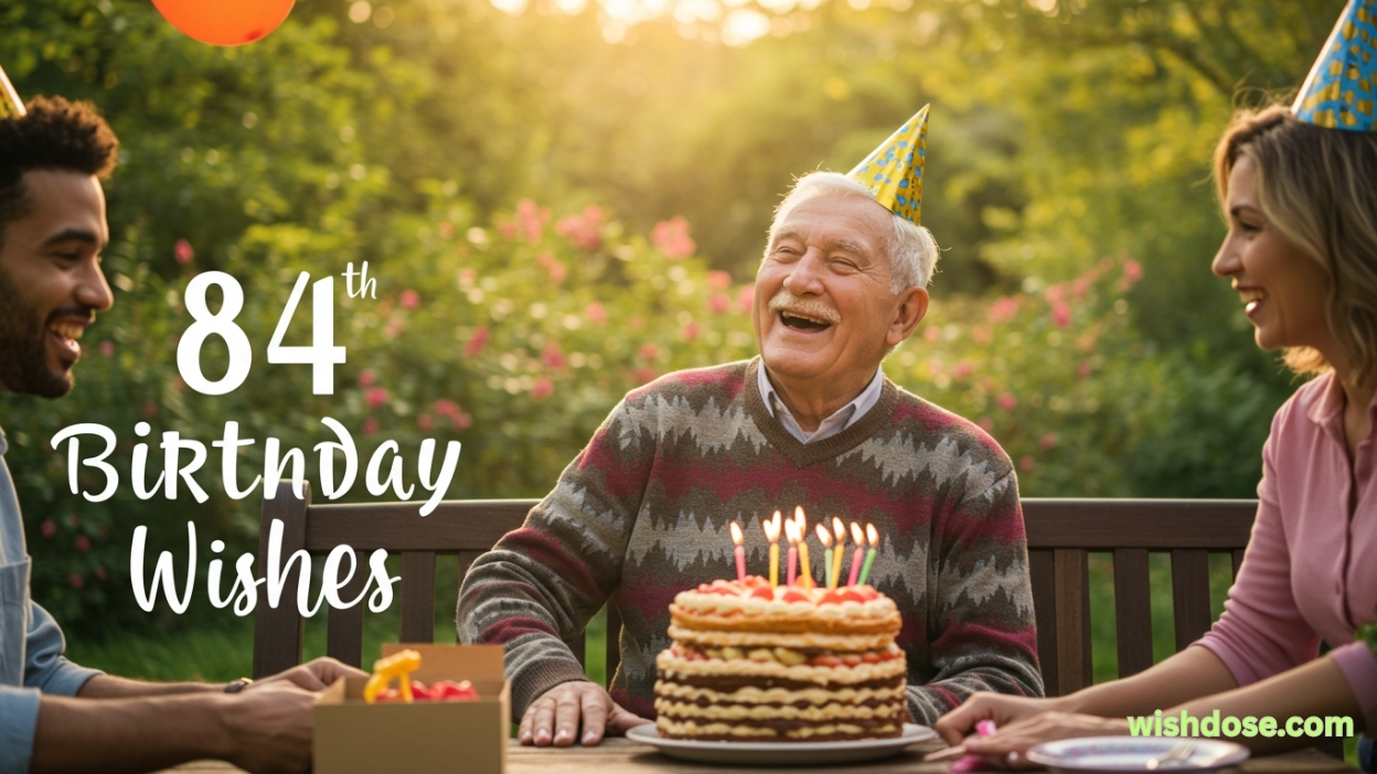 84th birthday wishes