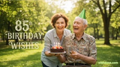 85th birthday wishes