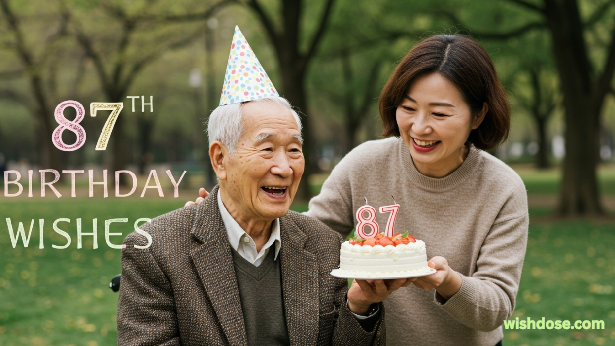 87th birthday wishes