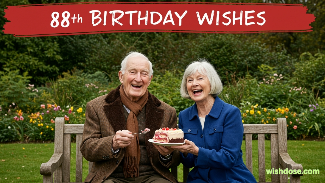 88th birthday wishes
