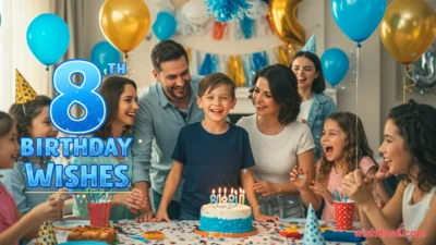 8th birthday wishes