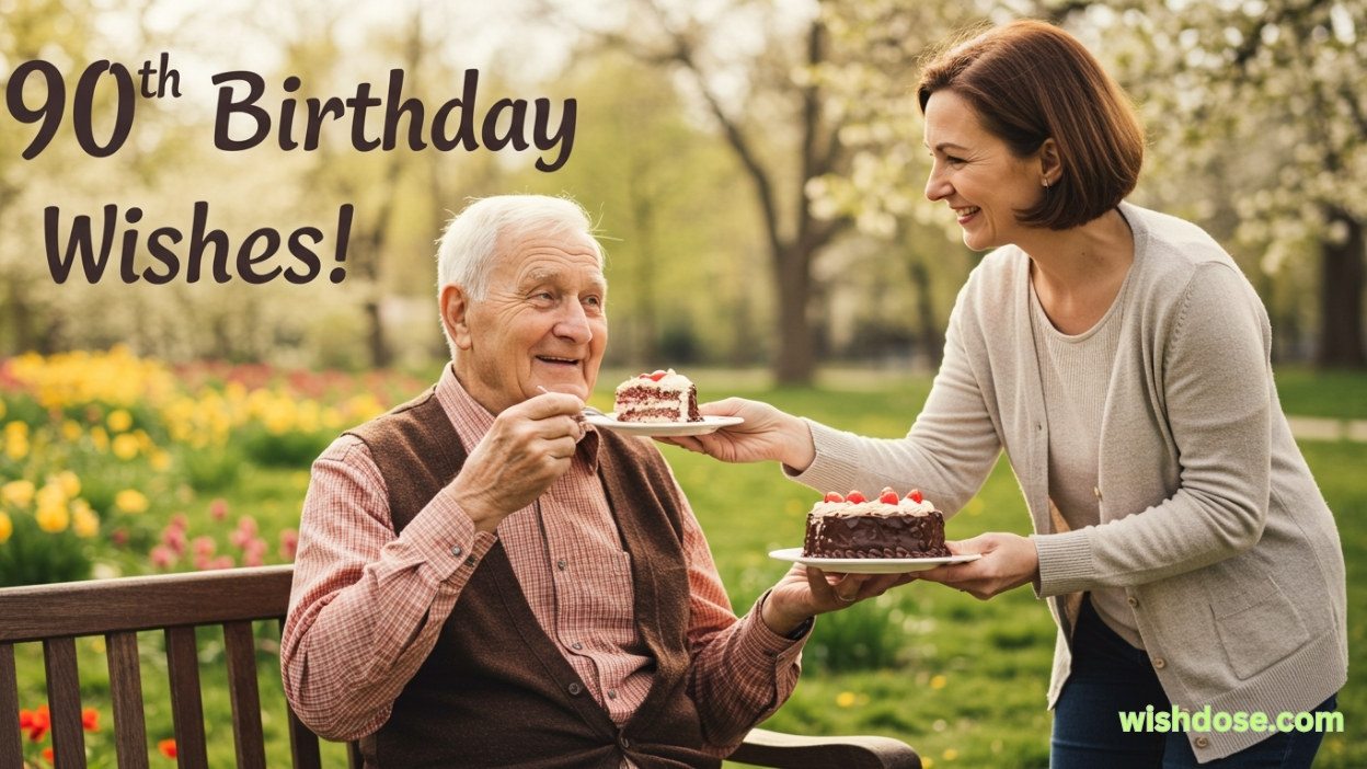 90th birthday wishes