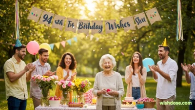 94th birthday wishes
