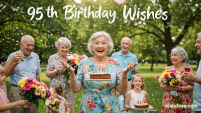 95th birthday wishes