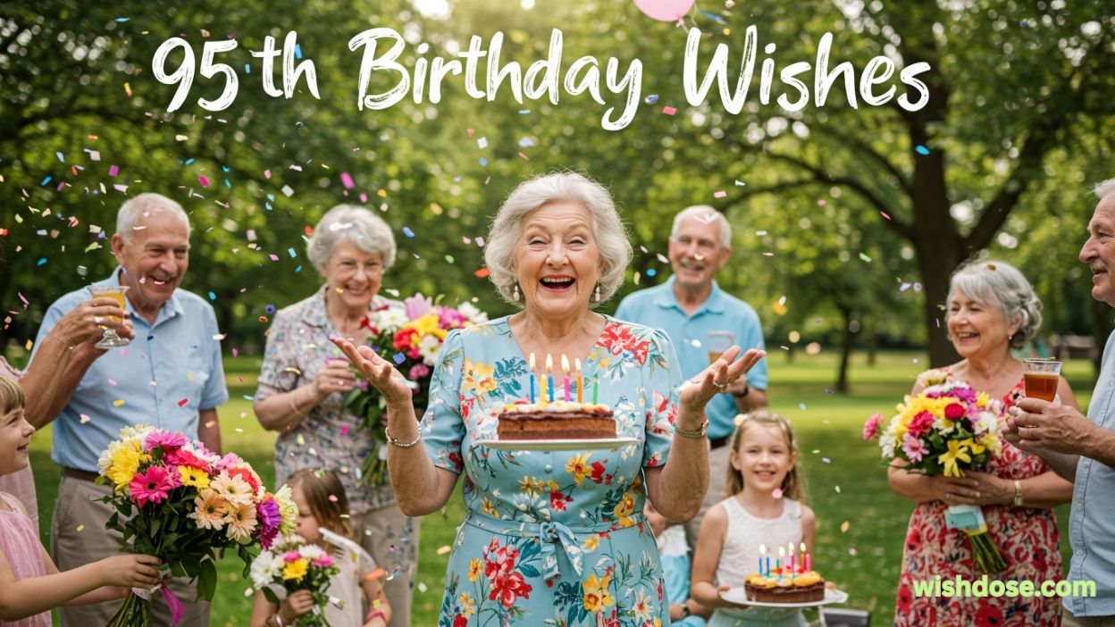95th birthday wishes