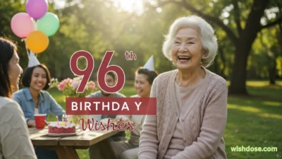 96th birthday wishes