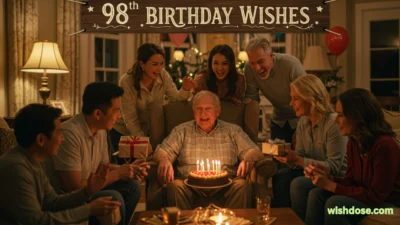 98th birthday wishes