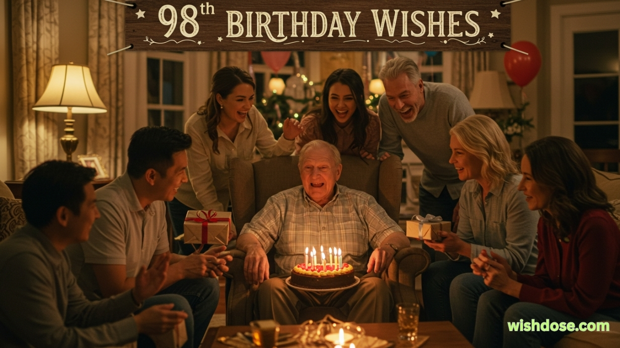 98th birthday wishes