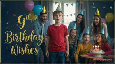 9th birthday wishes