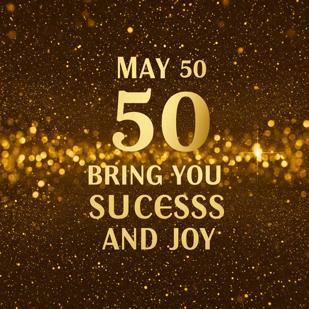 Short 50th Birthday Wishes for a Man