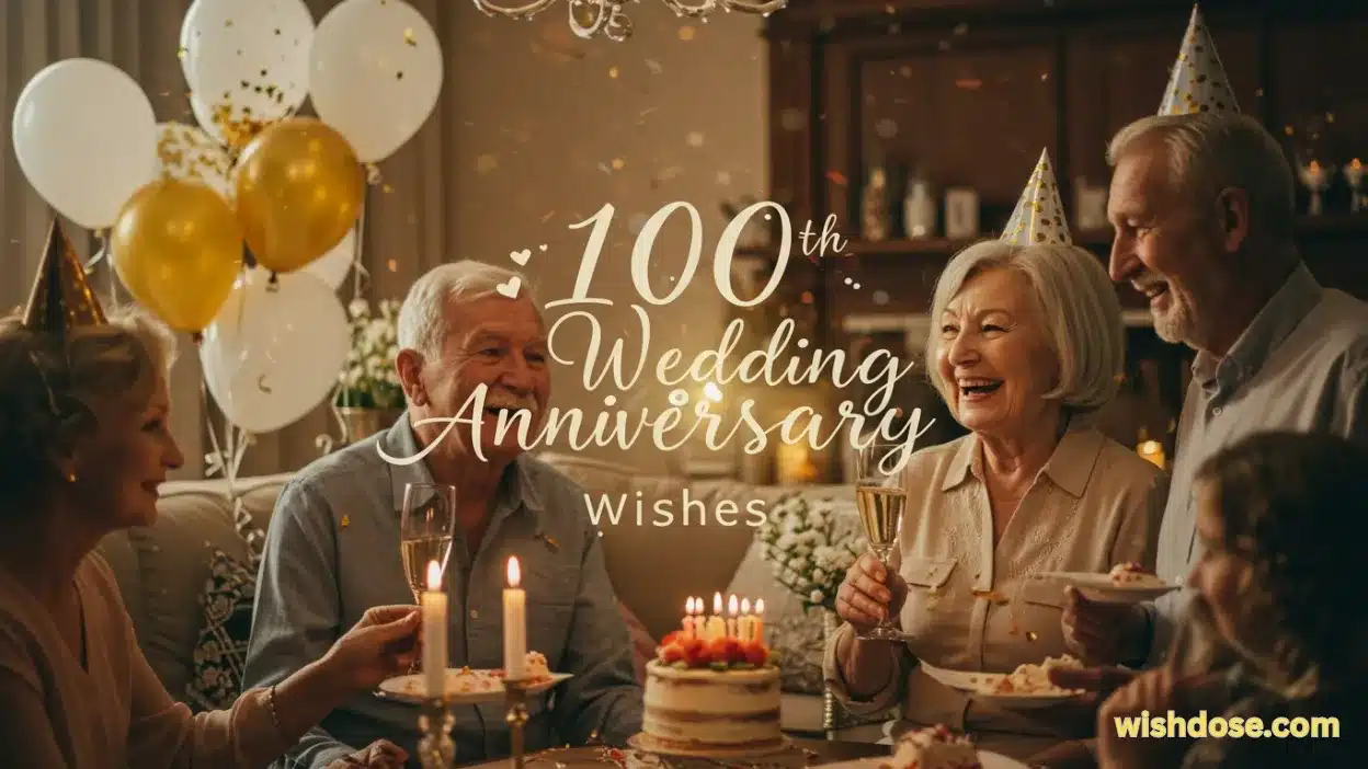 100th Wedding Anniversary Wishes