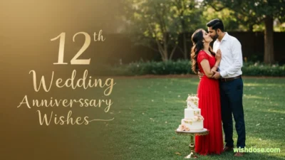 12th wedding anniversary wishes
