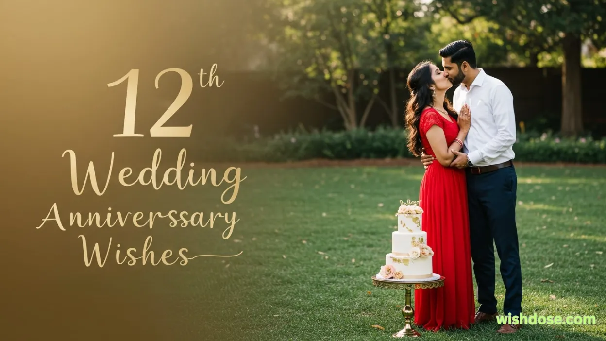 12th wedding anniversary wishes