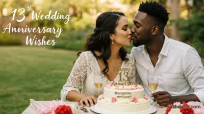 13th wedding anniversary wishes
