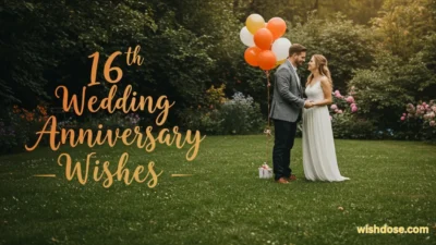 16th wedding anniversary wishes
