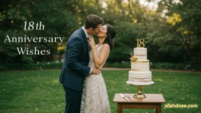18th wedding anniversary wishes