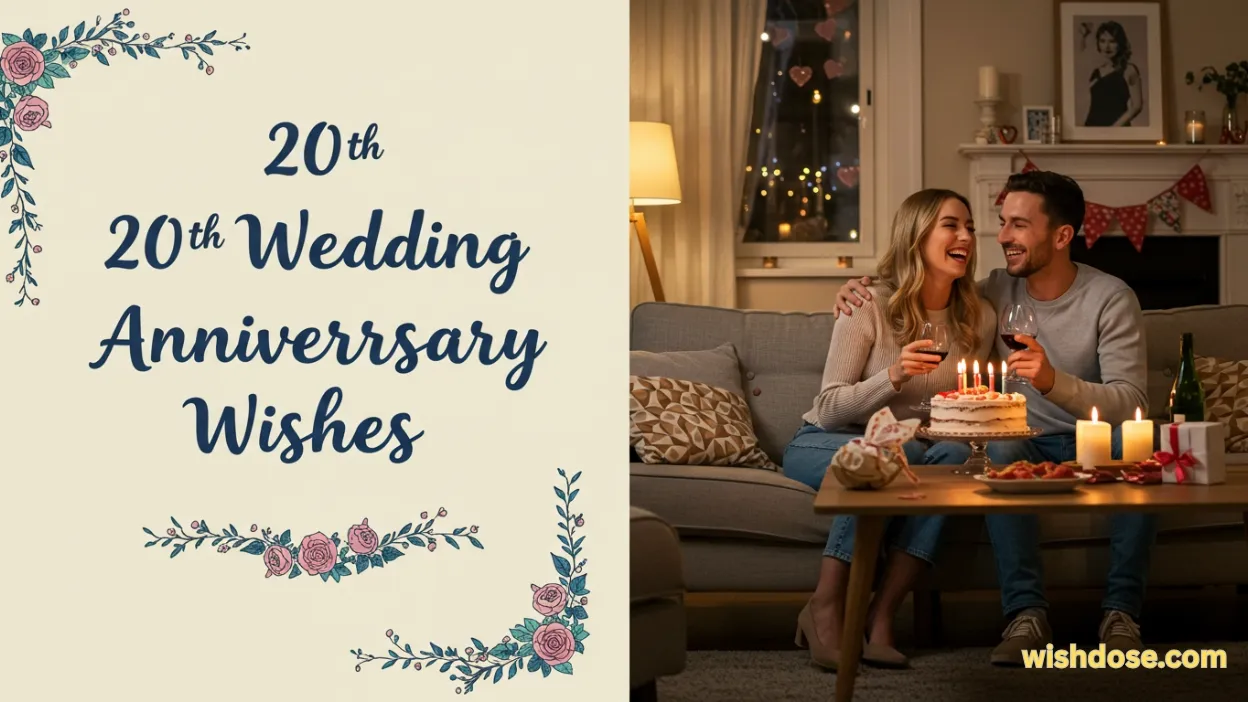 20th wedding anniversary wishes
