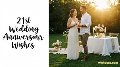 21st wedding anniversary wishes