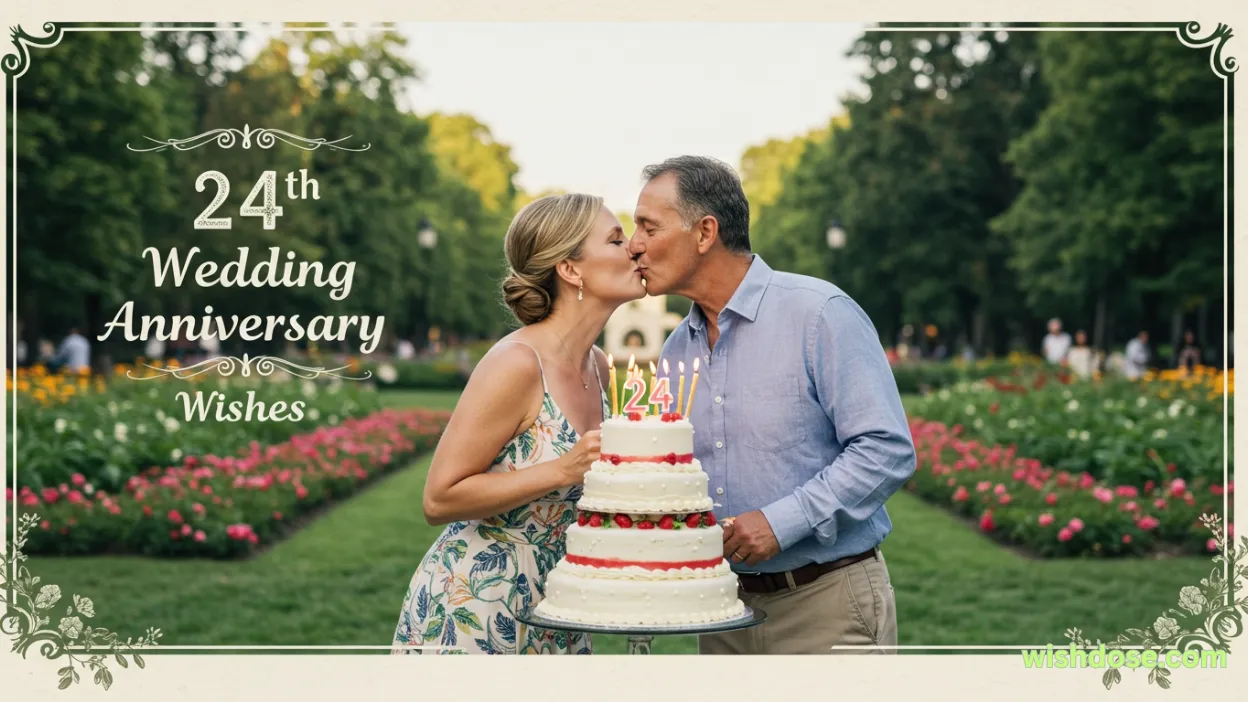 24th wedding anniversary wishes