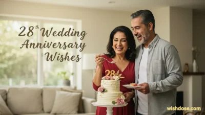 28th wedding anniversary wishes